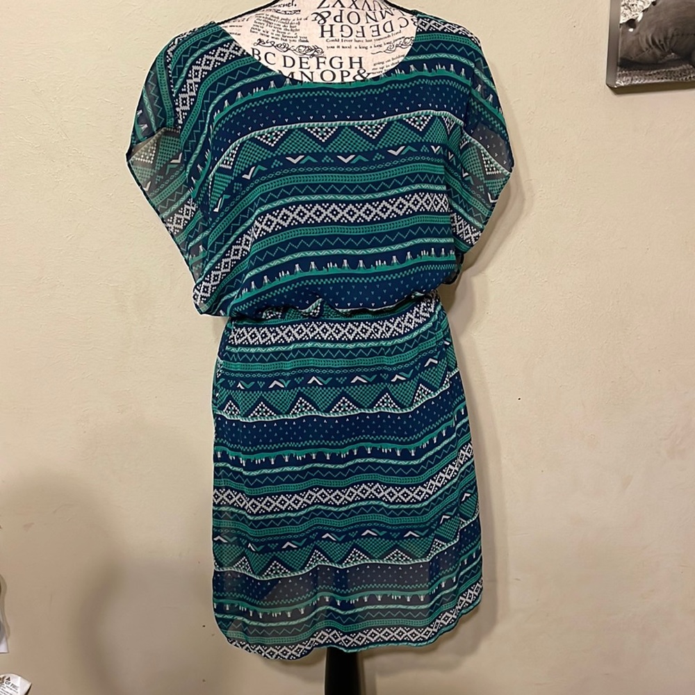 Moonlight, Aztec Dress, Jr Small